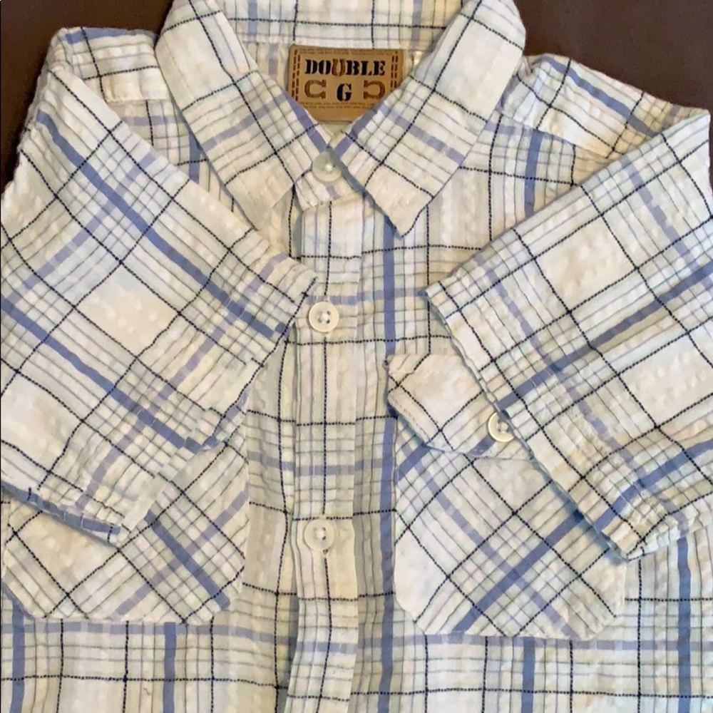 Boy’s short sleeve button down